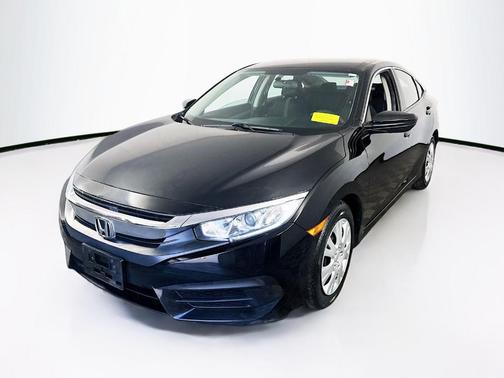 Crystal Black Pearl 2018 Honda Civic LX