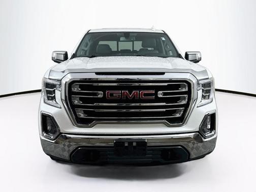 Summit White 2019 GMC Sierra 1500 SLT