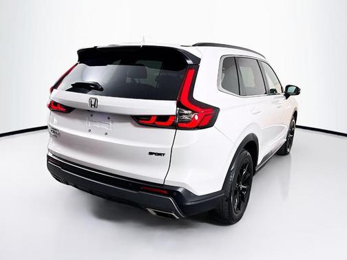 Platinum White Pearl 2025 Honda CR-V Hybrid Sport-L