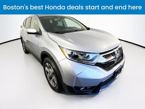 Lunar Silver Metallic 2017 Honda CR-V EX-L