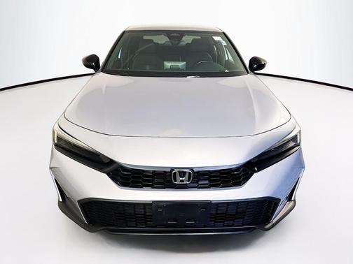 Solar Silver Metallic 2025 Honda Civic Sport