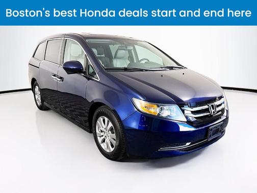 Obsidian Blue Pearl 2015 Honda Odyssey EX-L