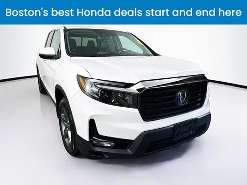 Platinum White Pearl 2023 Honda Ridgeline RTL-E