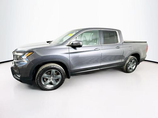 Modern Steel Metallic 2023 Honda Ridgeline RTL-E