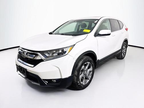 Platinum White Pearl 2019 Honda CR-V EX