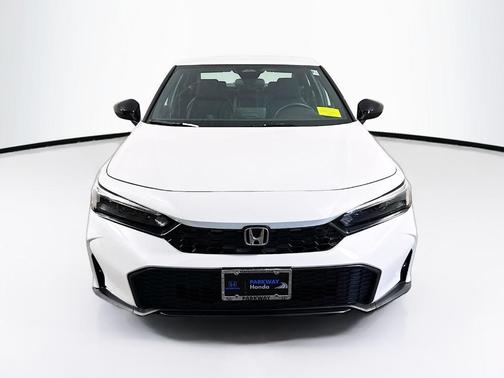 Platinum White Pearl 2026 Honda Civic Sport