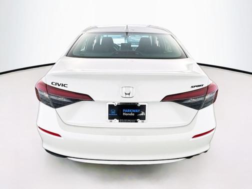 Platinum White Pearl 2026 Honda Civic Sport
