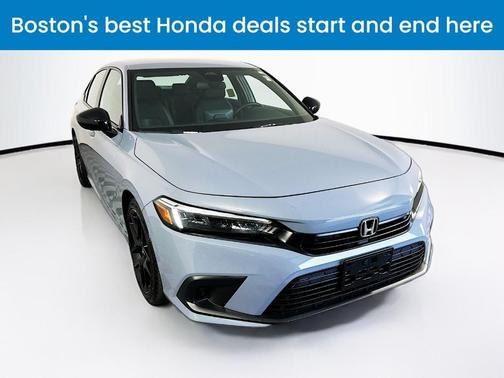 Urban Gray Pearl 2025 Honda Civic Sport