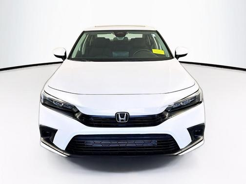 Platinum White Pearl 2023 Honda Civic EX
