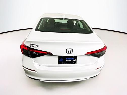 Platinum White Pearl 2023 Honda Civic EX