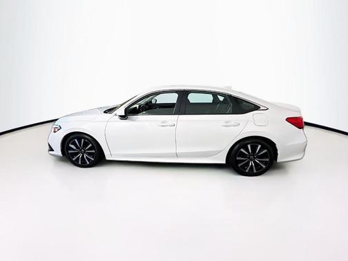 Platinum White Pearl 2023 Honda Civic EX