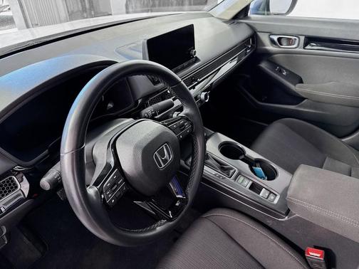 Platinum White Pearl 2023 Honda Civic EX
