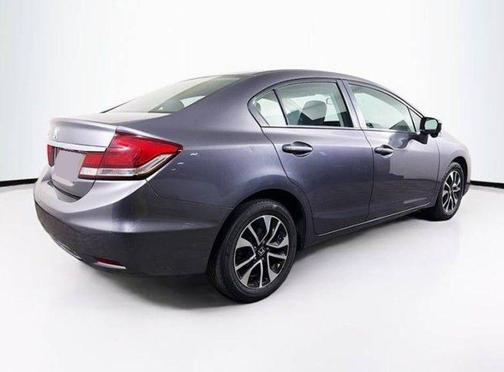 Polished Metal Metallic 2013 Honda Civic EX