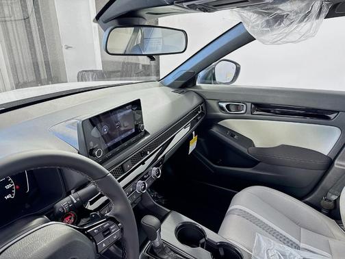 Platinum White Pearl 2026 Honda Civic Hybrid Sport
