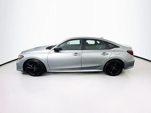 Solar Silver Metallic 2025 Honda Civic Sport