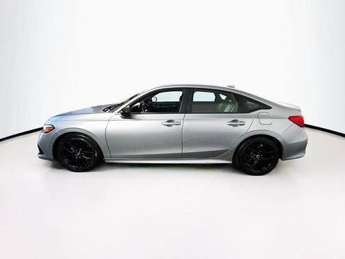 Solar Silver Metallic 2025 Honda Civic Sport