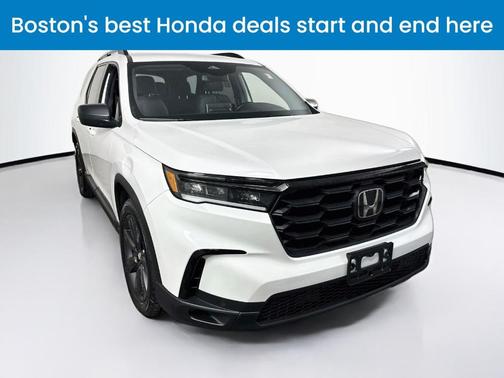 Platinum White Pearl 2023 Honda Pilot Sport