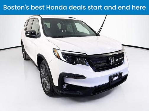 Platinum White Pearl 2023 Honda Pilot Sport