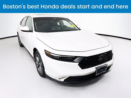 Platinum White Pearl 2023 Honda Accord Hybrid EX-L