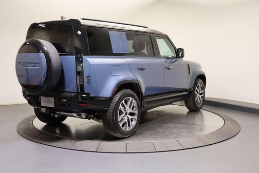 Tasman Blue Metallic 2026 Land Rover Defender P400 X-Dynamic SE