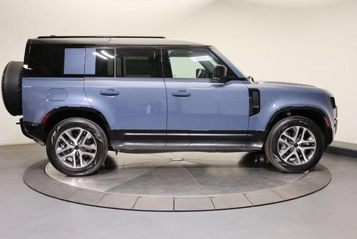 Tasman Blue Metallic 2026 Land Rover Defender P400 X-Dynamic SE