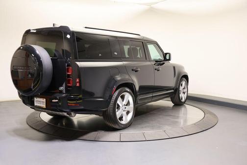 Santorini Black Metallic 2023 Land Rover Defender 130 X-Dynamic SE