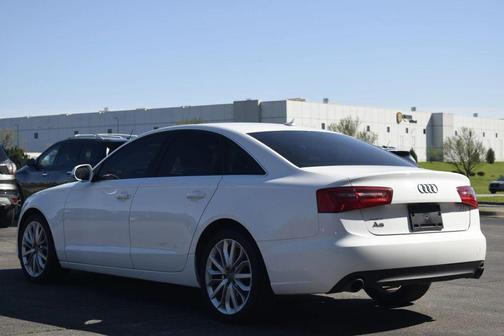 White 2014 Audi A6 2.0T Premium quattro
