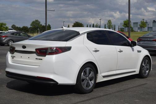 Snow White Pearl 2014 Kia Optima Hybrid EX