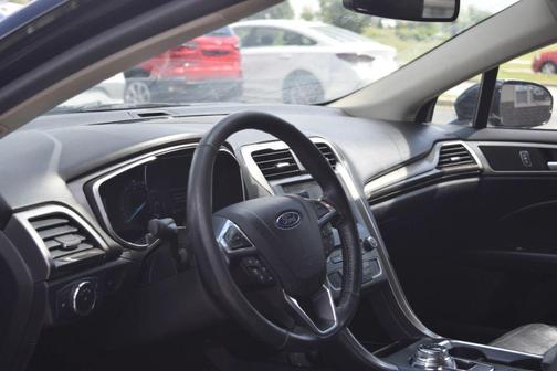 Shadow Black 2017 Ford Fusion SE