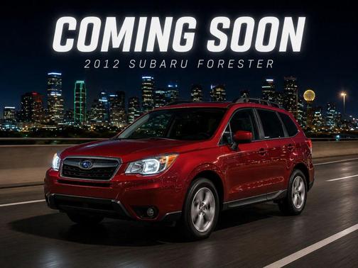 Camellia Red Pearl 2012 Subaru Forester 2.5X