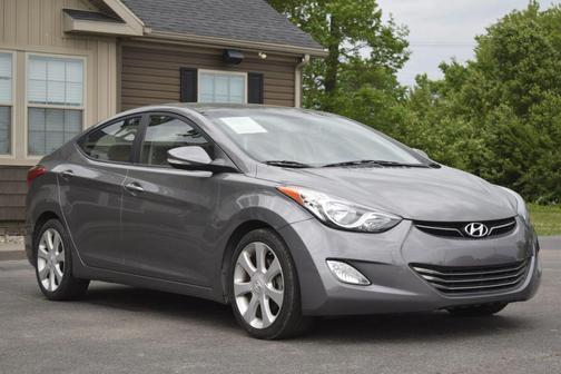 Harbor Gray Metallic 2013 Hyundai ELANTRA Limited