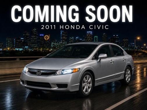 Alabaster Silver Metallic 2011 Honda Civic LX