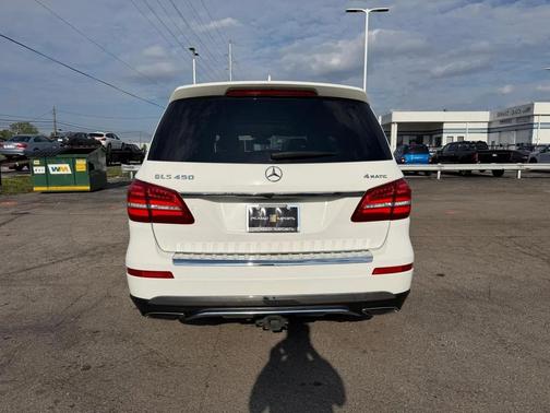 White 2017 Mercedes-Benz GLS 450 4MATIC