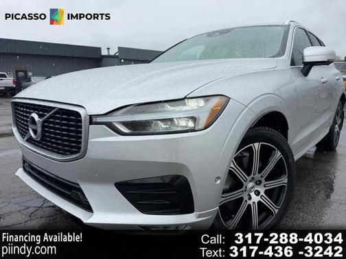 Silver 2018 Volvo XC60 T6 R-Design