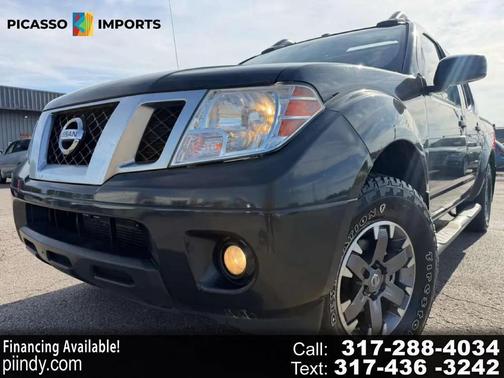 Gray 2014 Nissan Frontier PRO-4X