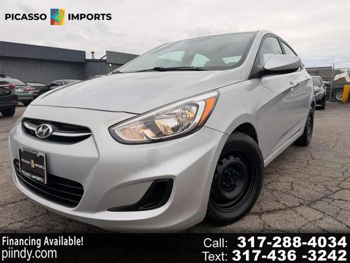 Ironman Silver Metallic 2016 Hyundai Accent SE