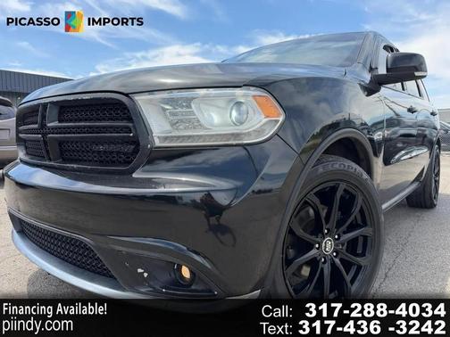 Brilliant Black Crystal Pearlcoat 2014 Dodge Durango Limited