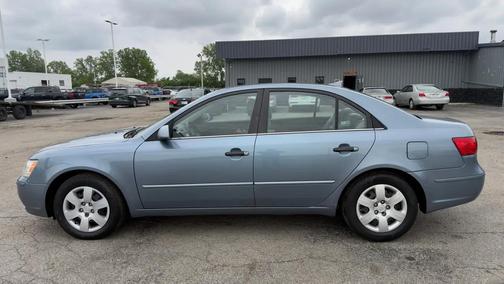 Blue 2010 Hyundai SONATA GLS
