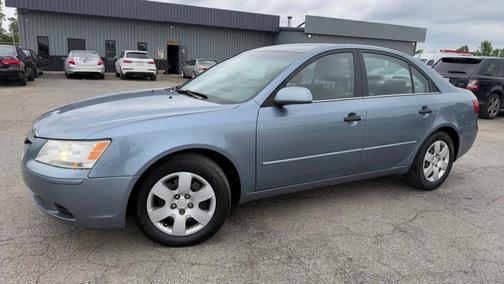 Blue 2010 Hyundai SONATA GLS