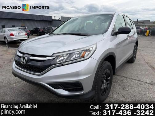Alabaster Silver Metallic 2016 Honda CR-V LX