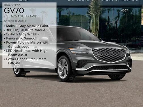 2026 Genesis GV70 2.5T Advanced