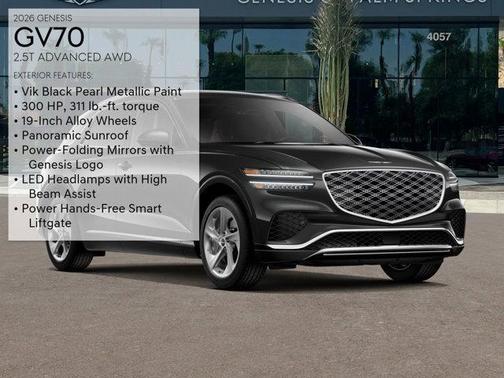 2026 Genesis GV70 2.5T Advanced
