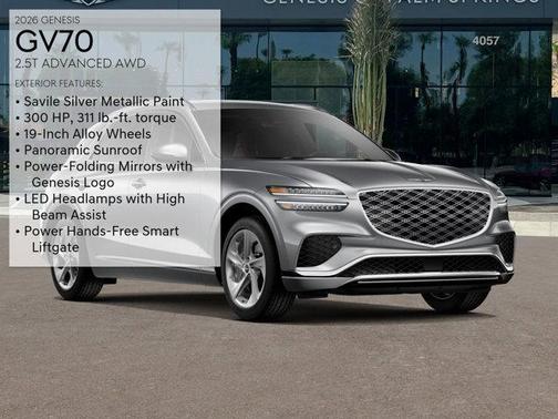 2026 Genesis GV70 2.5T Advanced