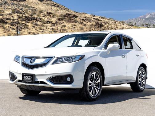 White Diamond Pearl 2016 Acura RDX Advance Package