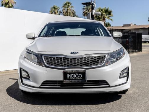 Snow White Pearl 2014 Kia Optima Hybrid EX