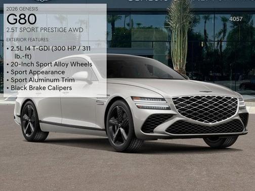 2026 Genesis G80 2.5T Sport Prestige