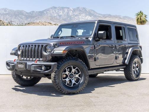 Granite Crystal Metallic Clearcoat 2021 Jeep Wrangler Unlimited Rubicon