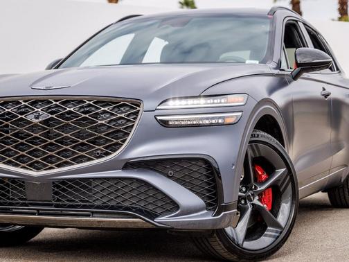 Ceres Blue Matte 2027 Genesis GV70 3.5T Prestige Graphite AWD