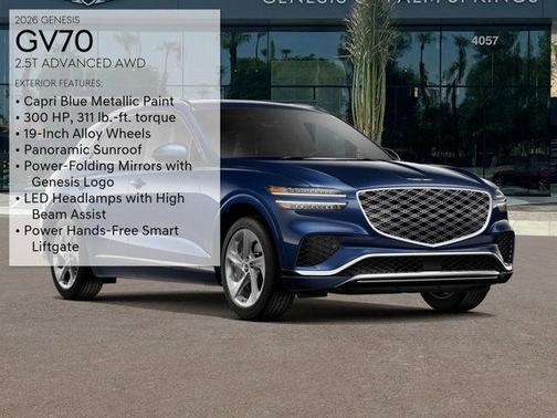 2026 Genesis GV70 2.5T Advanced