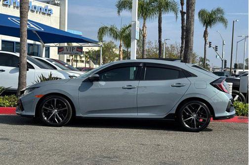 Gray 2021 Honda Civic Sport